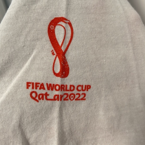 FIFA World Cup 2002 T-shirt official licensed New with tag L 14/16 - Picture 4 of 7